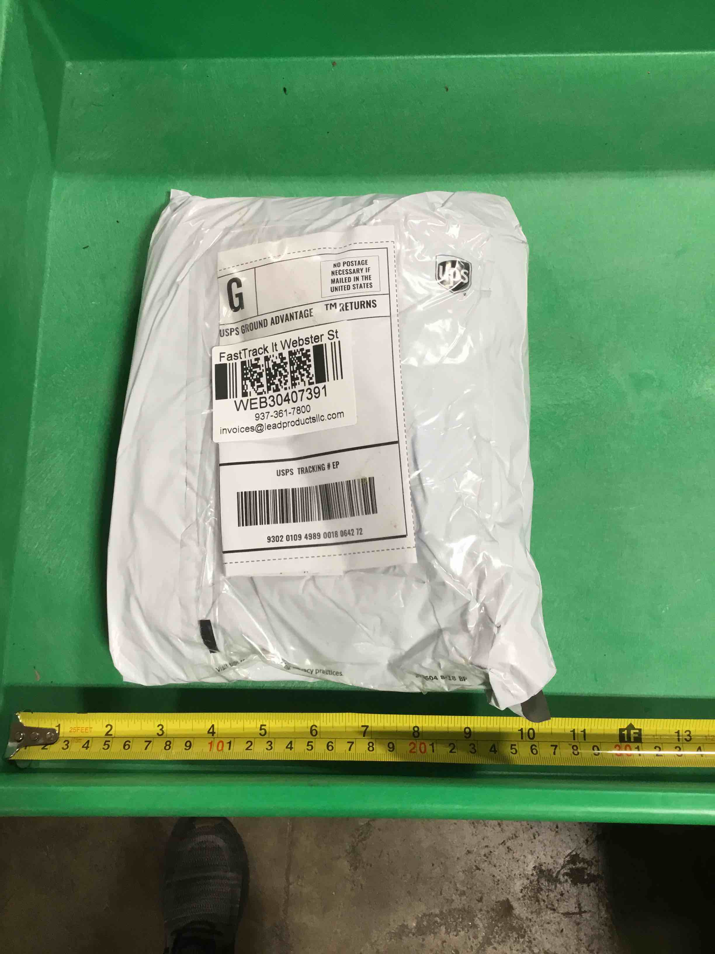 DHL Undeliverable mail mystery item