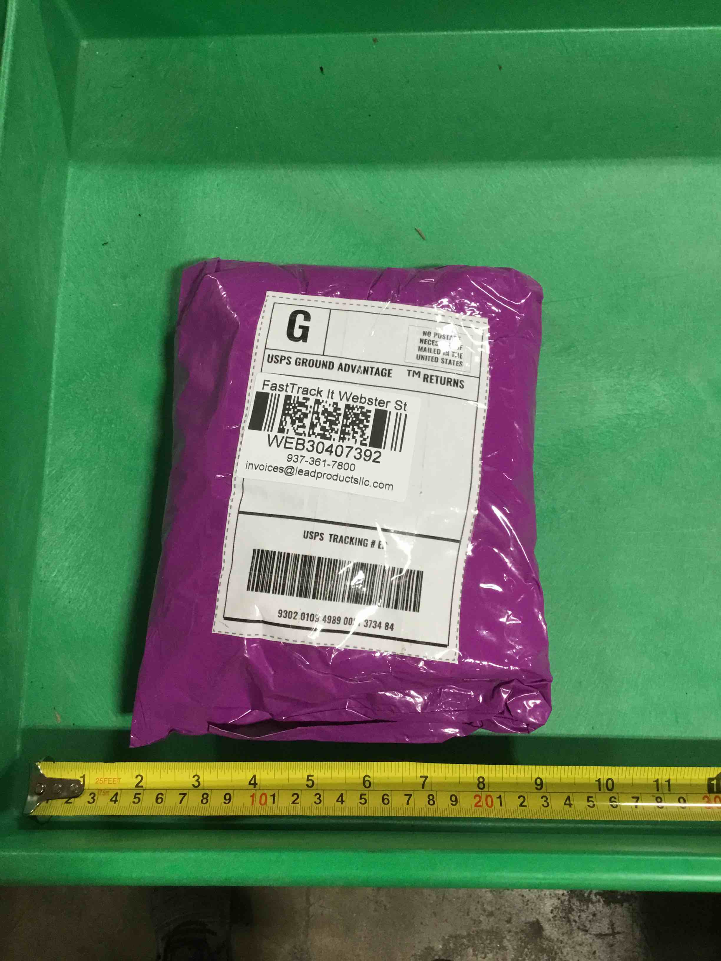 DHL Undeliverable mail mystery item