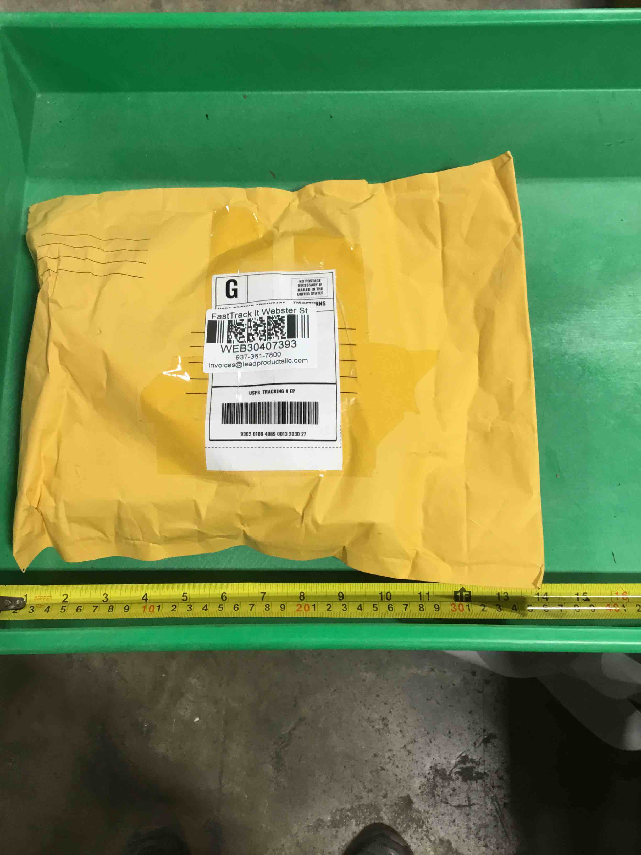 DHL Undeliverable mail mystery item