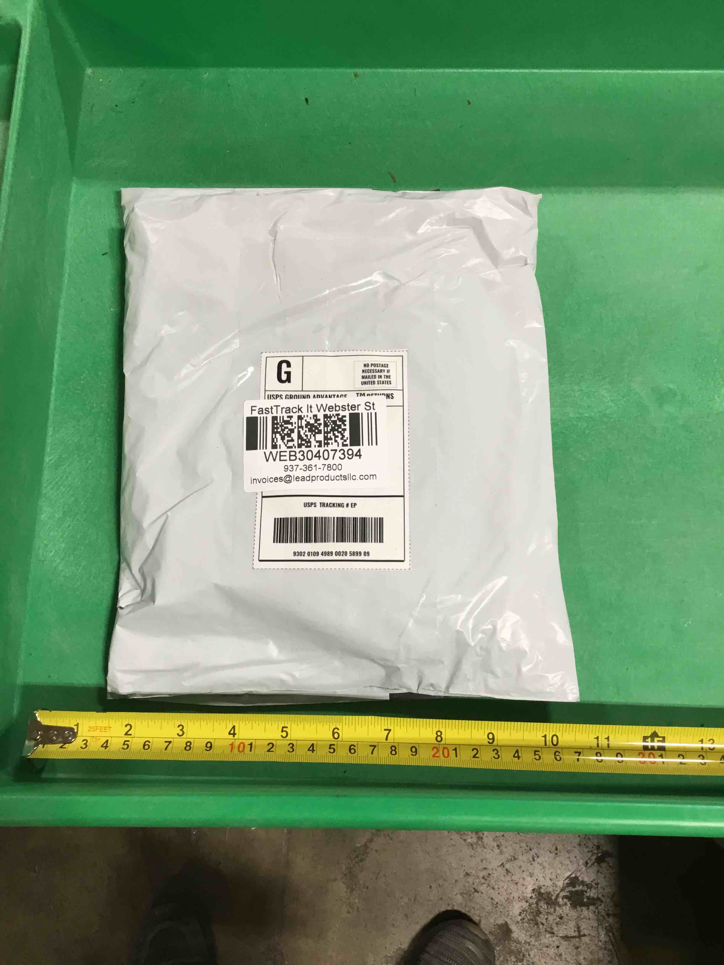 DHL Undeliverable mail mystery item