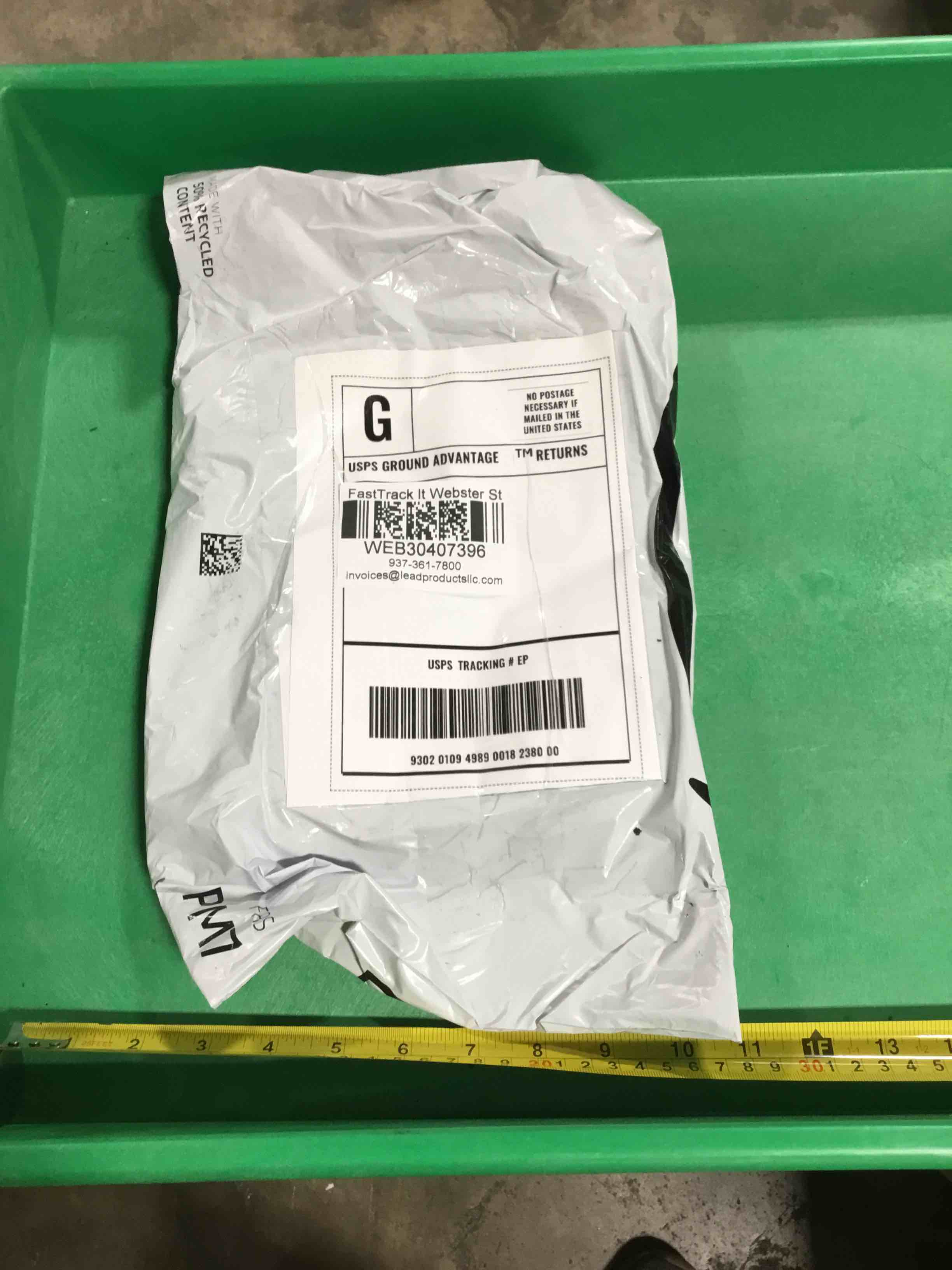 DHL Undeliverable mail mystery item