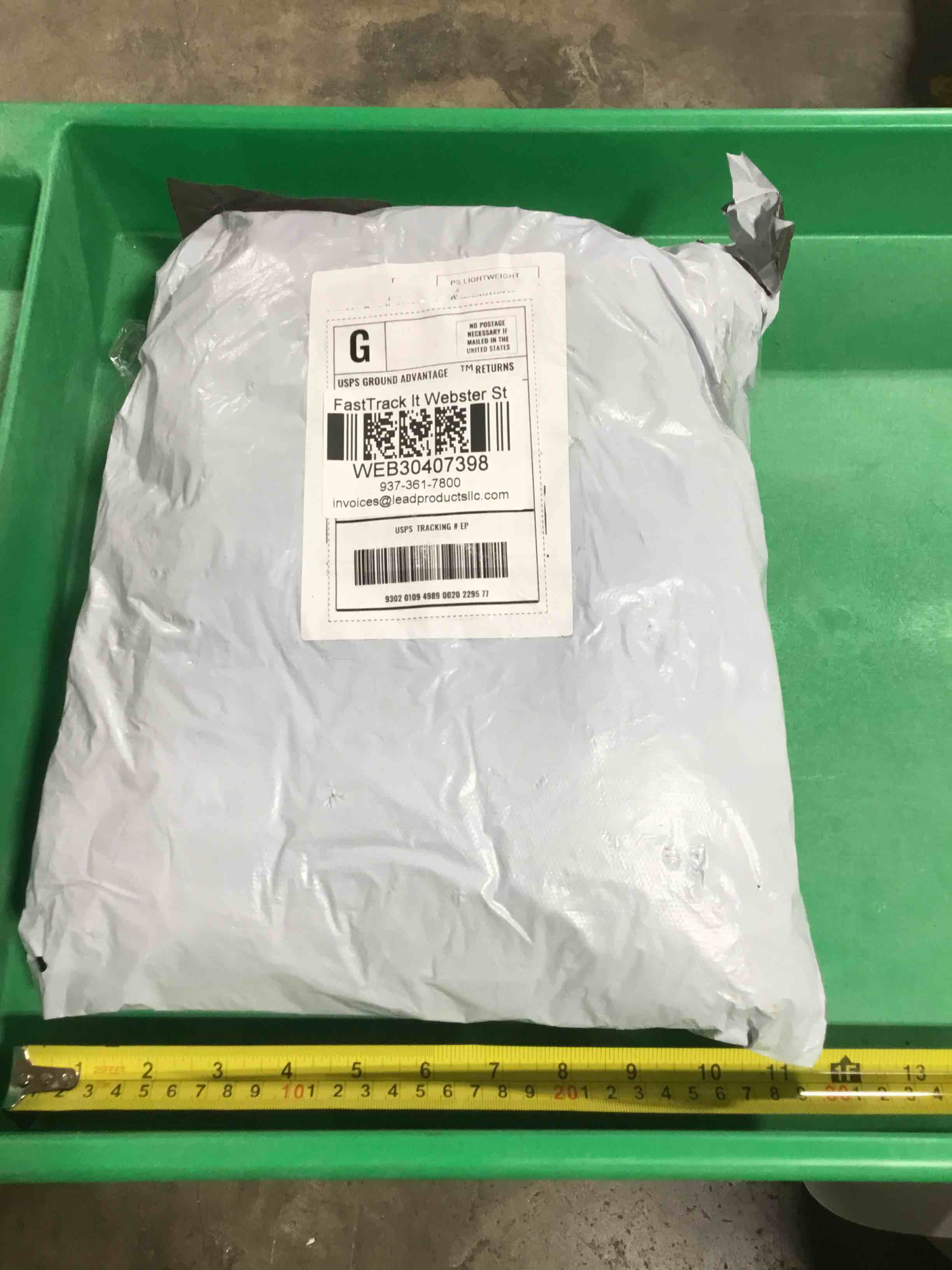 DHL Undeliverable mail mystery item