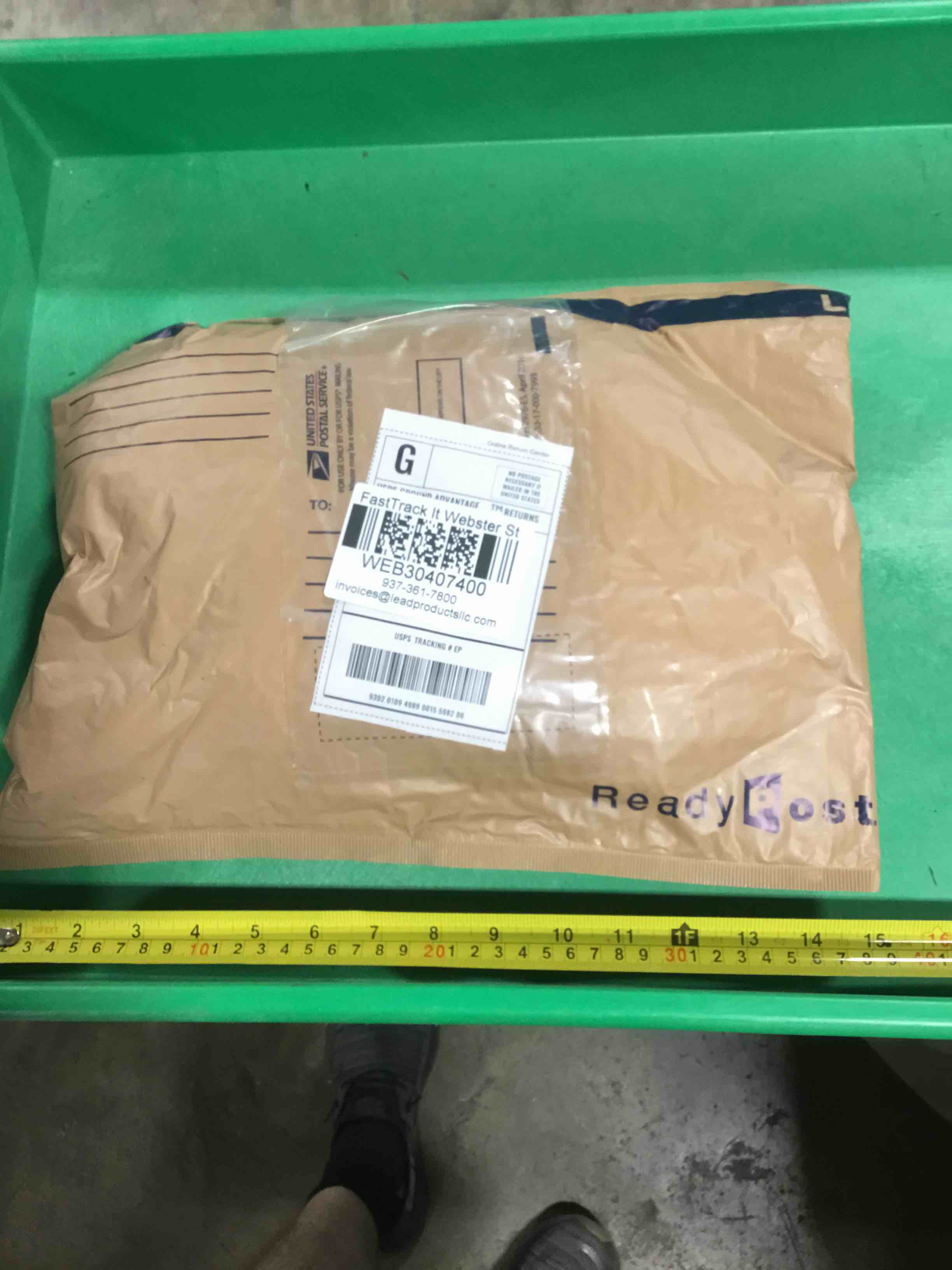 DHL Undeliverable mail mystery item