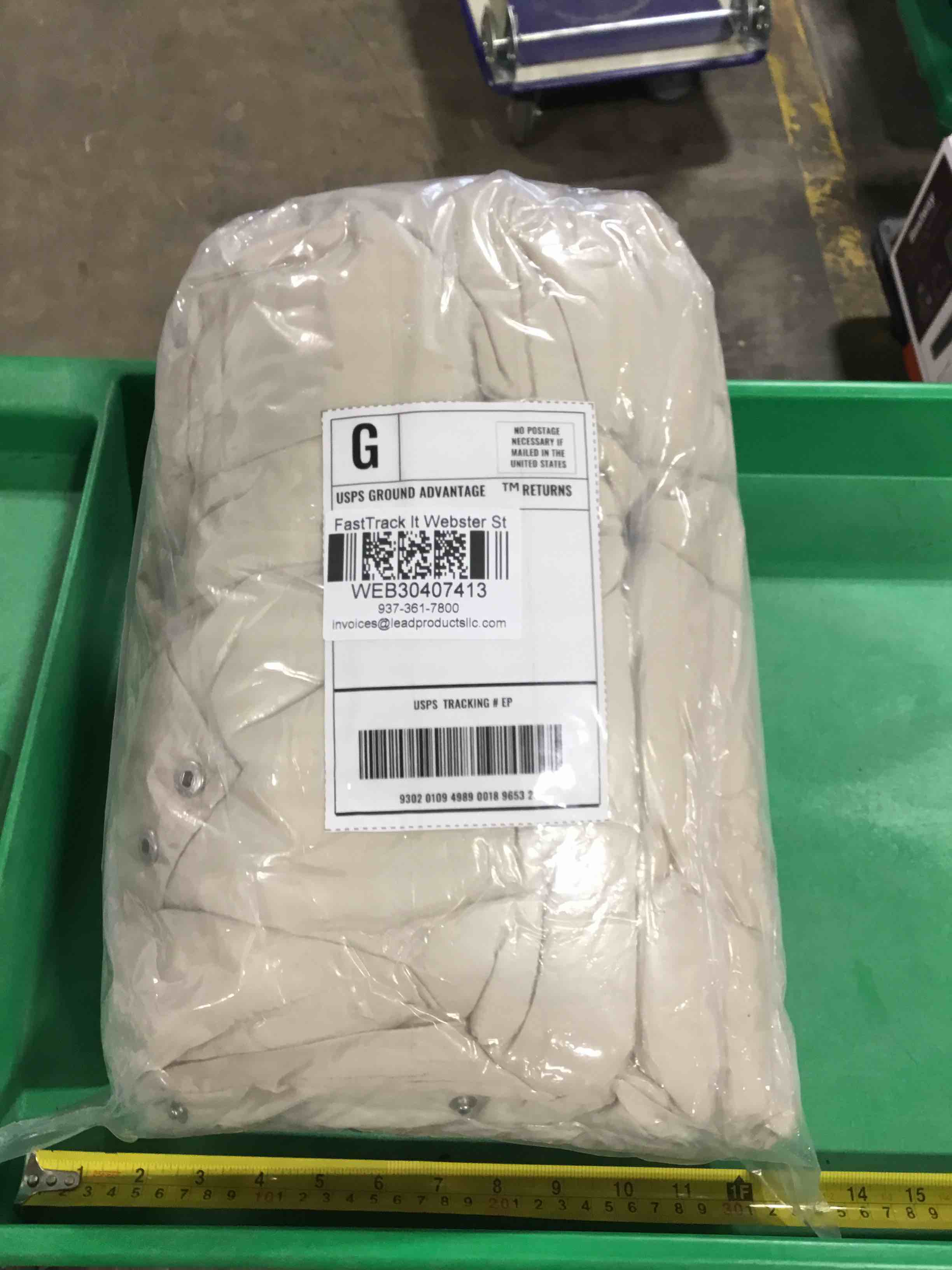 DHL undeliverable mail, mystery item