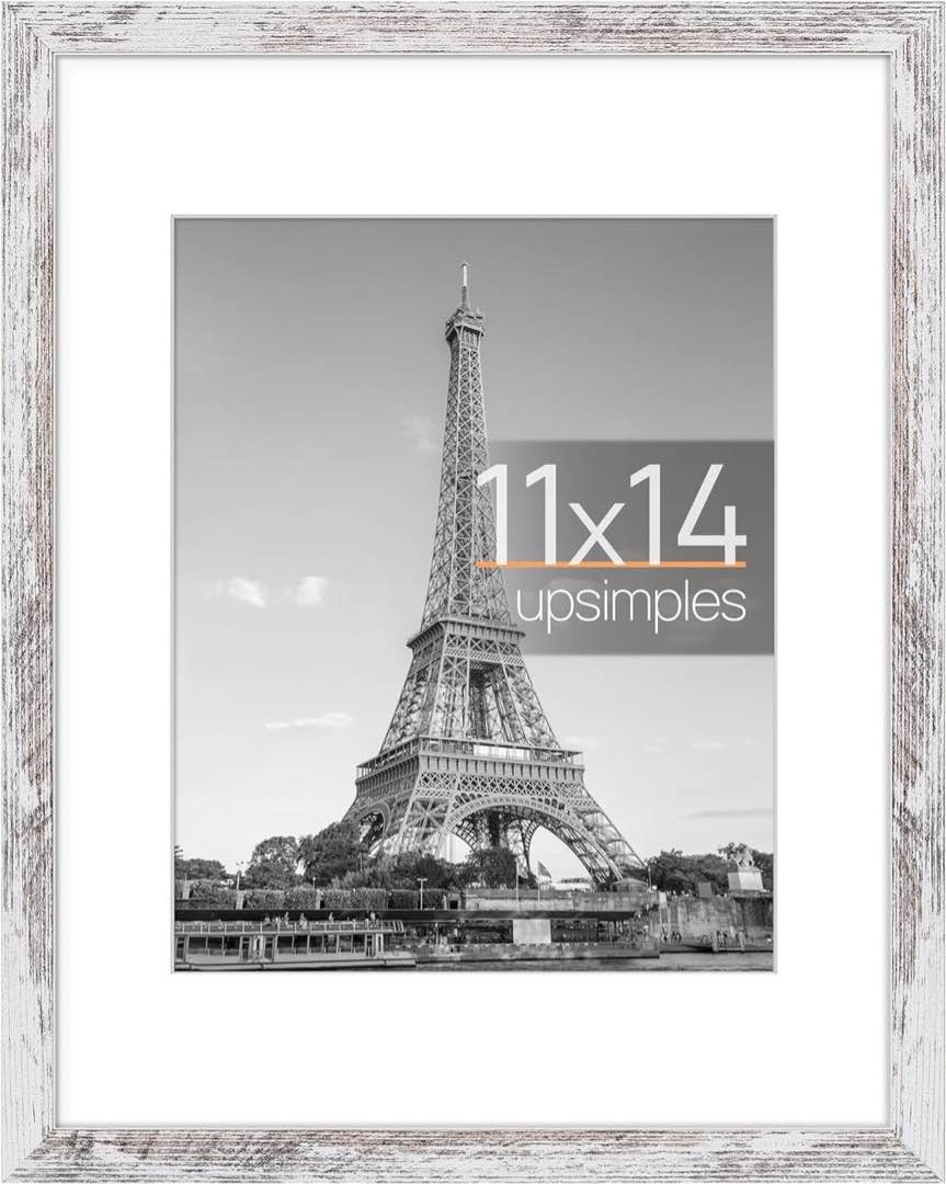 UPSIMPLES 11X14 PICTURE FRAME, DISPLAY 