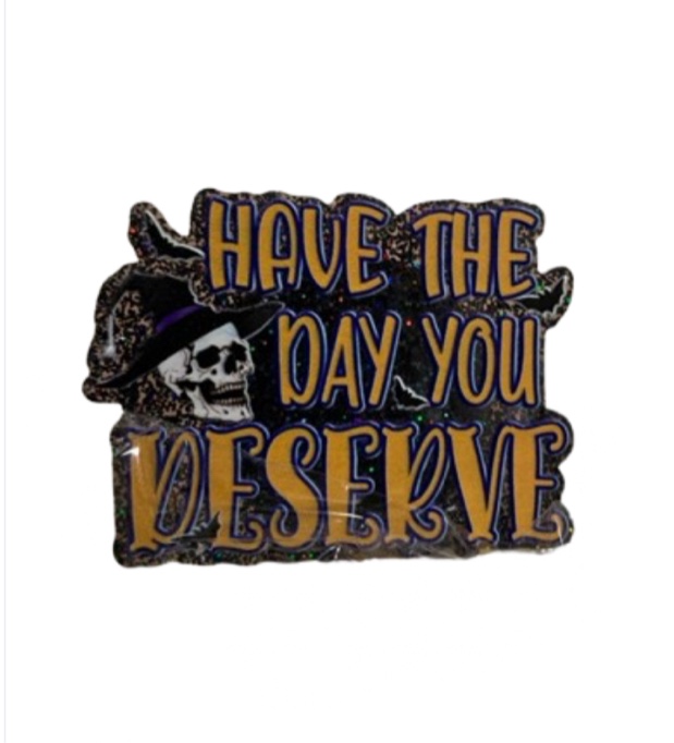 Tian Zhun Halloween Badge Reel Retractable with ID Clip Skeleton Witch Badge Accessories for RN NICU Nurse Teacher Office Woman Man