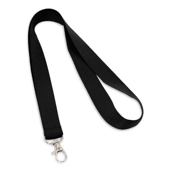 Lanyard Neck Strap Keyring Keys Black