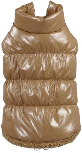 RC GearPro Fleece Lined Warm Dog Jacket Cozy Waterproof Windproof Puppy Vest Winter Coat Dog Apparel (XL)