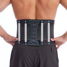 XWOYES Back Brace for Women Men, Breathable Lumbar Support Belt for Lower Back Pain Relief, Adjustable Back Support Belt for Sciatica, Scoliosis, Herniated Disc
