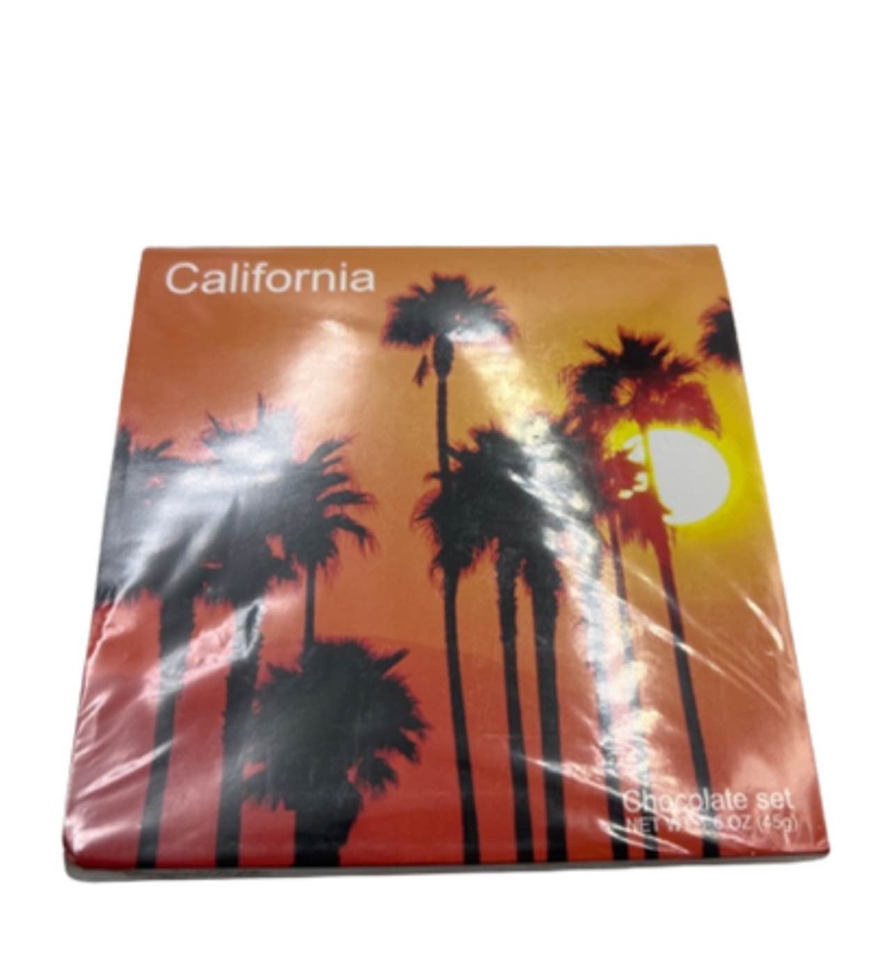 CALIFORNIA State Chocolate Gift Set, 5x5 in, 1 box (Palms Prime 2002)