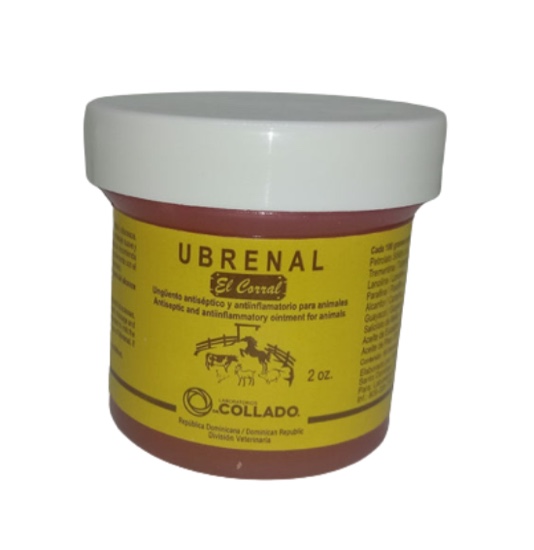 UBRENAL EL CORRAL DR COLLADO 2 oz ANTISEPTIC OINMENT DOMINICAN PRODUCT