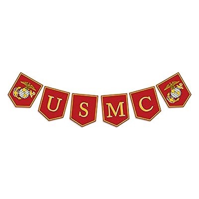 USMC Banner for Party and Retirement Party Decorations 