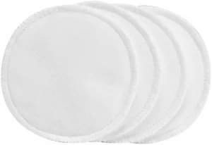 4 Pcs Castor Oil Nursing Pads Breast Pads Reusable Castor Oil Pack Wrap Washable Compress Breast Pads for Comfort Relaxing Sleeping Daily Use, Castor Oil Not Included (Multicolor, 9.45 in)