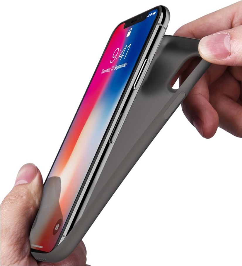 Phone Case By Tozo Perfect Ultra Thin For Iphone X Precise Cut-out Black