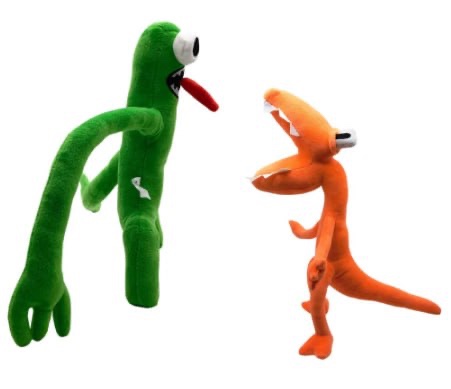 Rainbow Friends Plush Toy Animation Game Cartoon Figure Soft Stuffed Doll Kawaii Monster Character For Kids Christmas Gifts