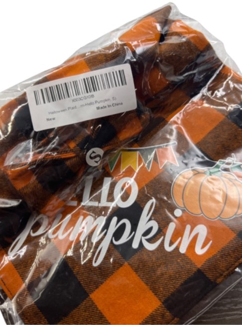 Halloween Dog Collar with Bow,Fall Holiday Dog Bandanas for Small Mediun Large Dogs Halloween Costume(Pattern-Hello Pumpkin, S)