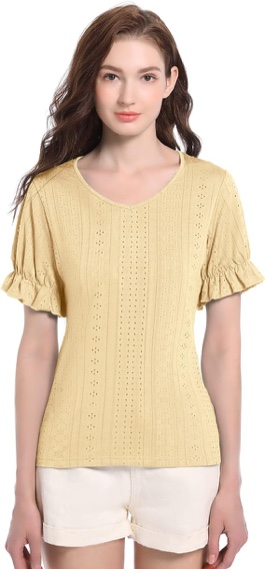 Neck T-Shirt - Stylish and Comfortable Summer Casual Wear for Any Occasion