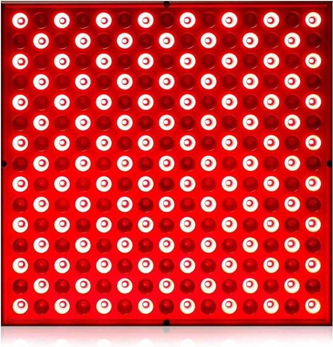LED-Red-Light-Therapy-Device - 45W LED Panel Deep 660nm and Near-Infrared 850nm LED Light Combo for Skin Beauty, Pain Relief of Muscles and Joints