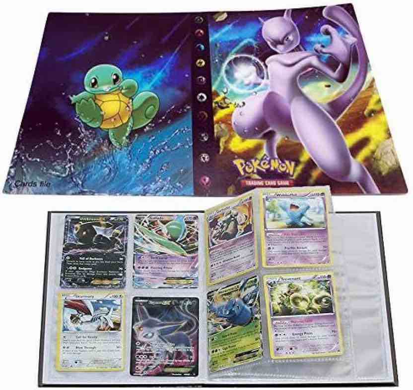 ESOOR Card Album Compatible with Pokemon Cards, Card Holder, Binder Cards Album Book Best Protection Trading Cards