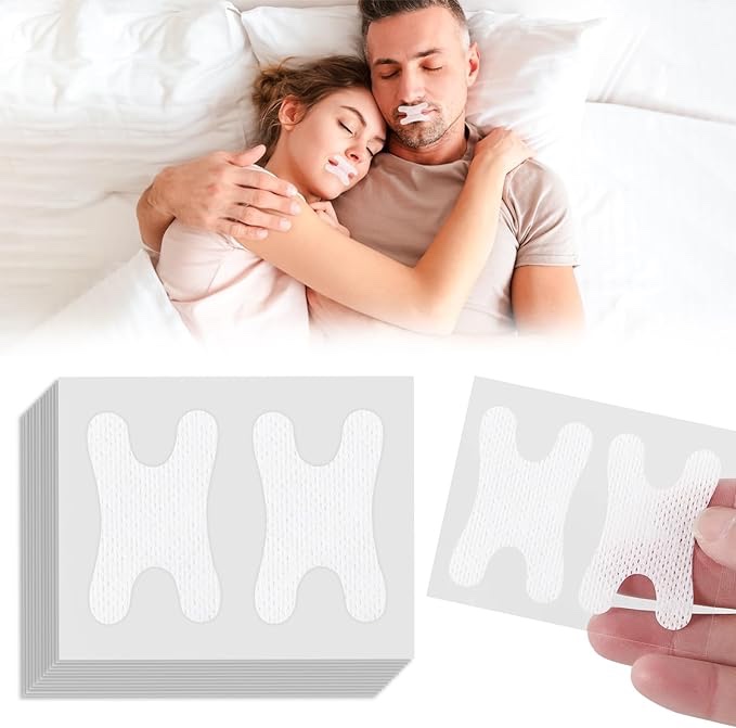 120 PCS Mouth Tape for Sleeping – Anti Snoring Mouth Tape for Sleep – Keep Mouth Closed While Sleeping – Non Woven Unique H-Shape and Comfortable Anti snoring Sleep Tape for Men and Women