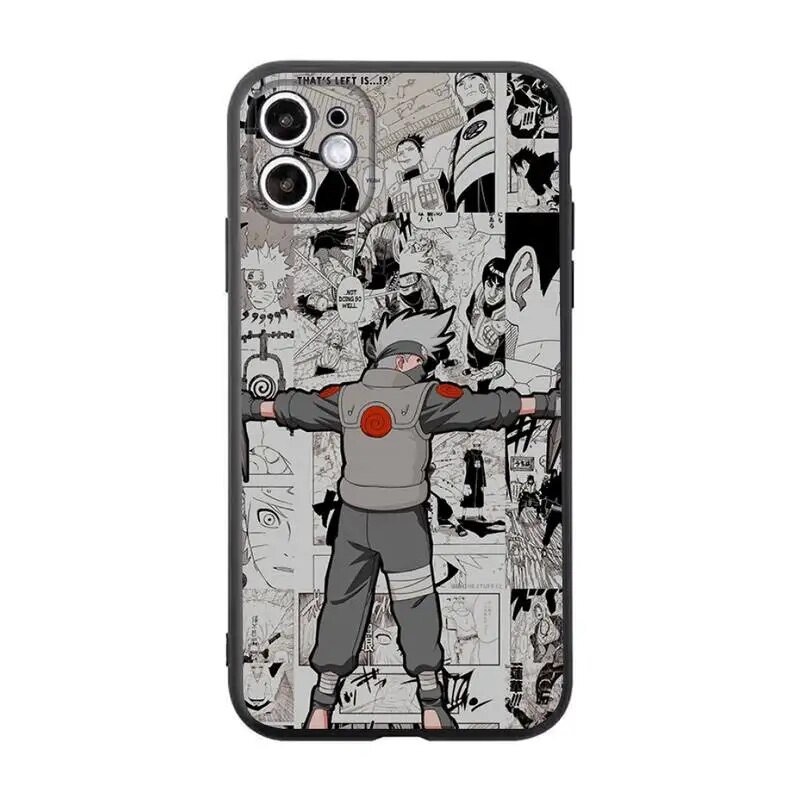 Naruto Kakashi Comics Phone Case for iPhone 