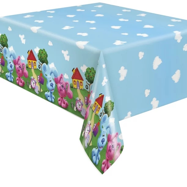 Blue's Clues Birthday Plastic Party Tablecloth 3pcs