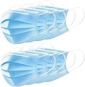 Kids Face Mask Medical 50pcs 3ply for Children Disposable Elastic String Youth Size