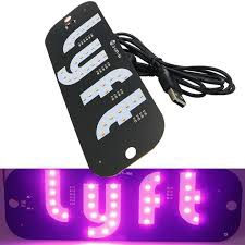 Taxi Top Light 1 Autoec Roof Panel Led Light 12v LYFT Super Bright Led Light