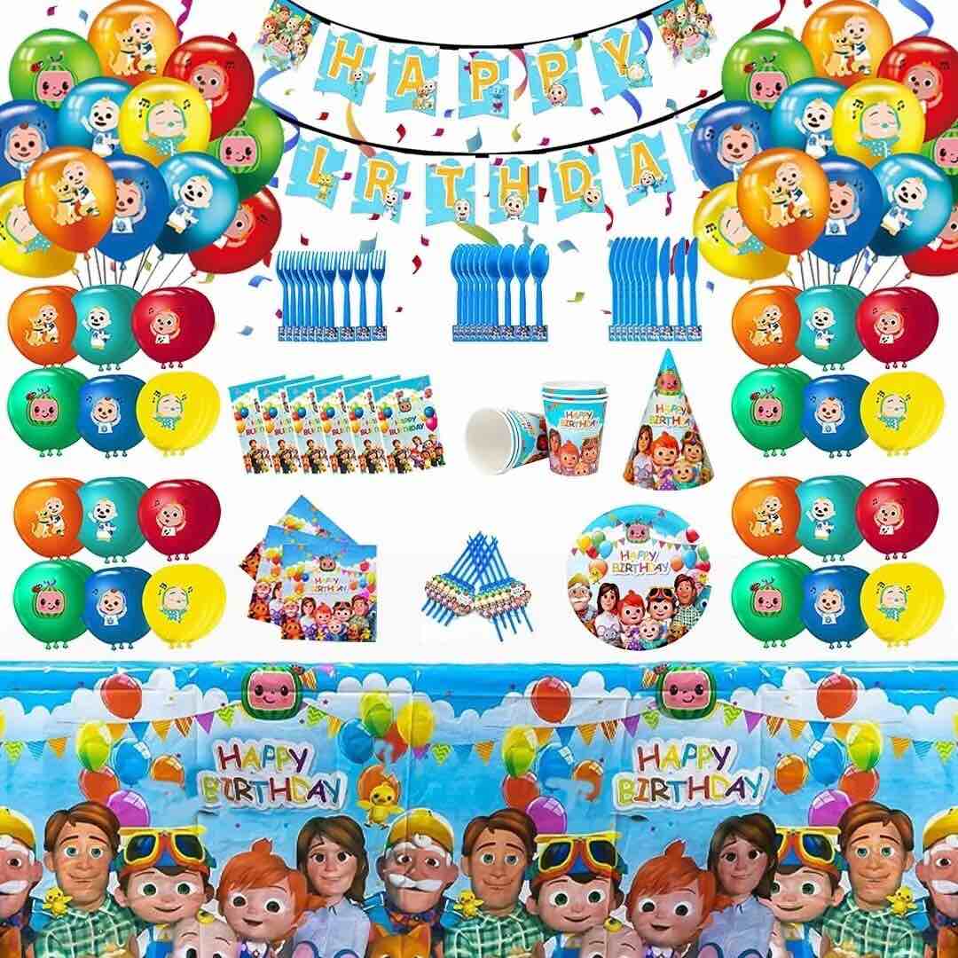 Coco Cartoon Theme Birthday Party Decorations