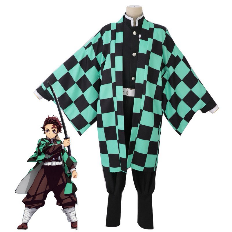 Demon Slayer Tanjiro Costume for Anime Cosplay