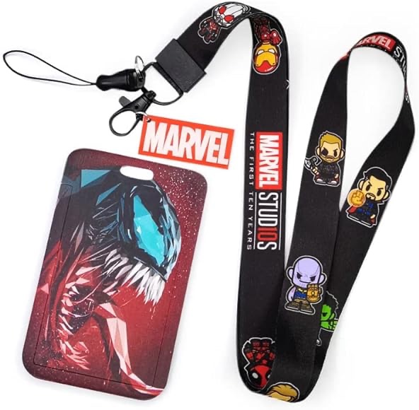 ID Badge Holder with Lanyard