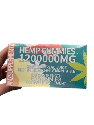 Amzsupplements Hemp Gummies 1200000 mcg