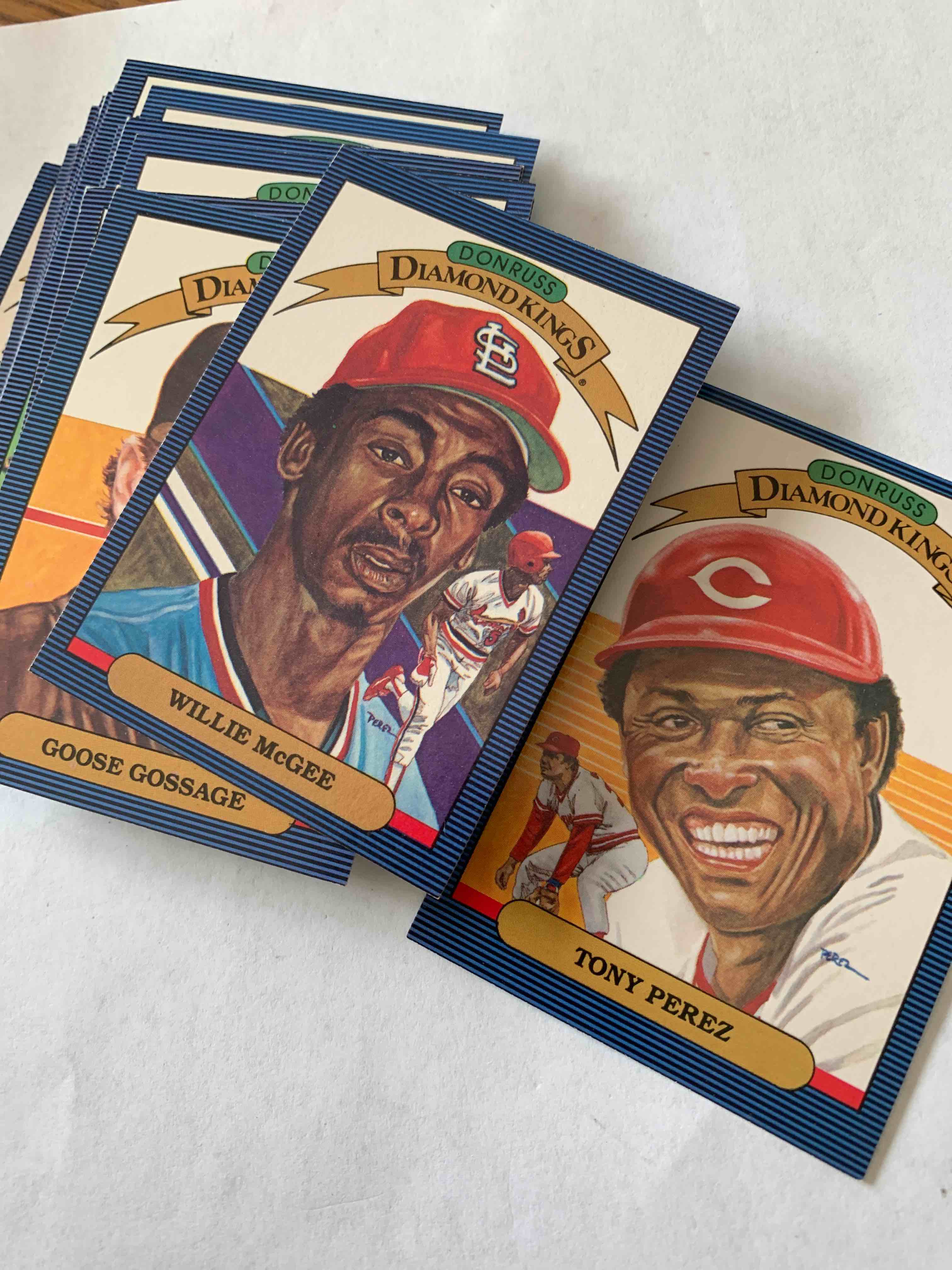 1985 Donruss Diamond Kings Compete Set