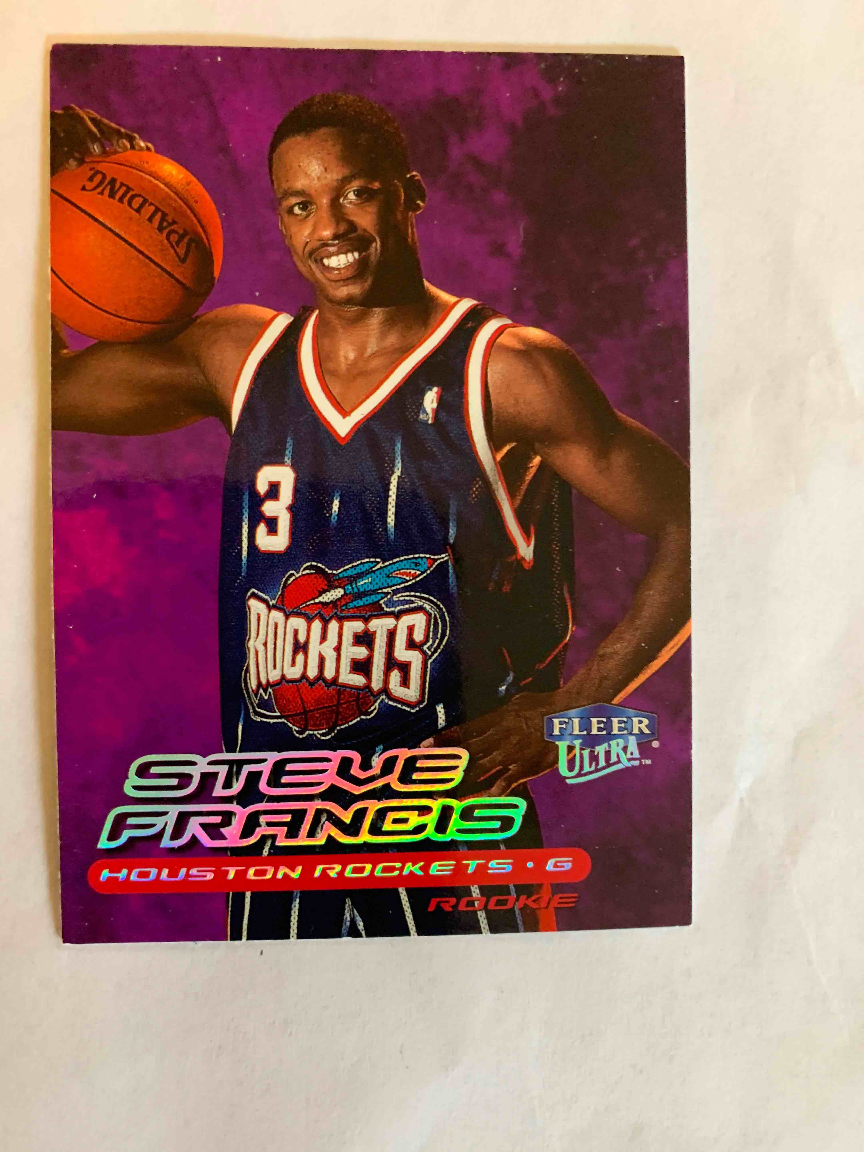 1999 Fleer Ultra #126, Steve Francis Rookie Card 