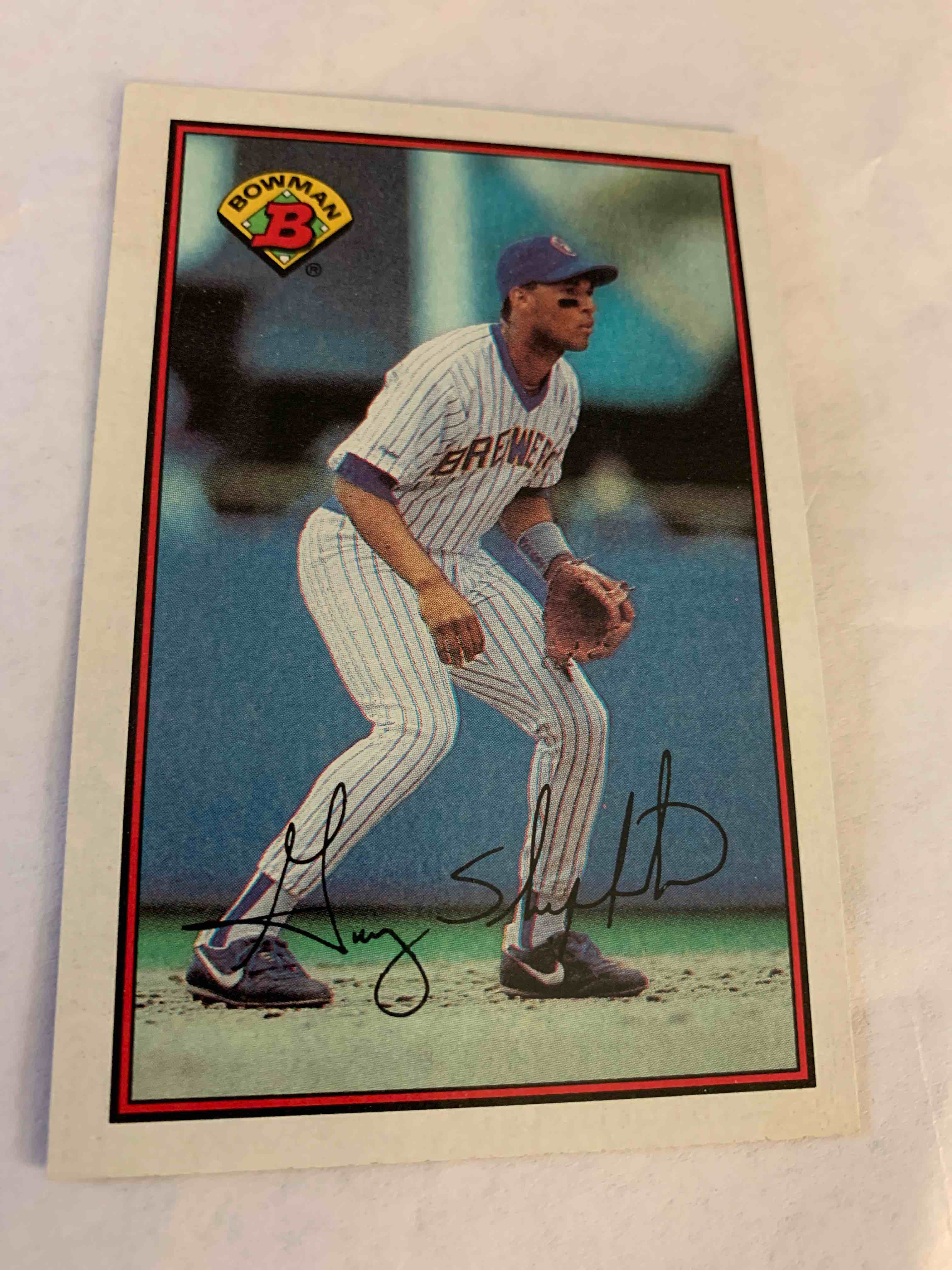 1989 Bowman Baseball #142, Gary Sheffield Rookie Card 