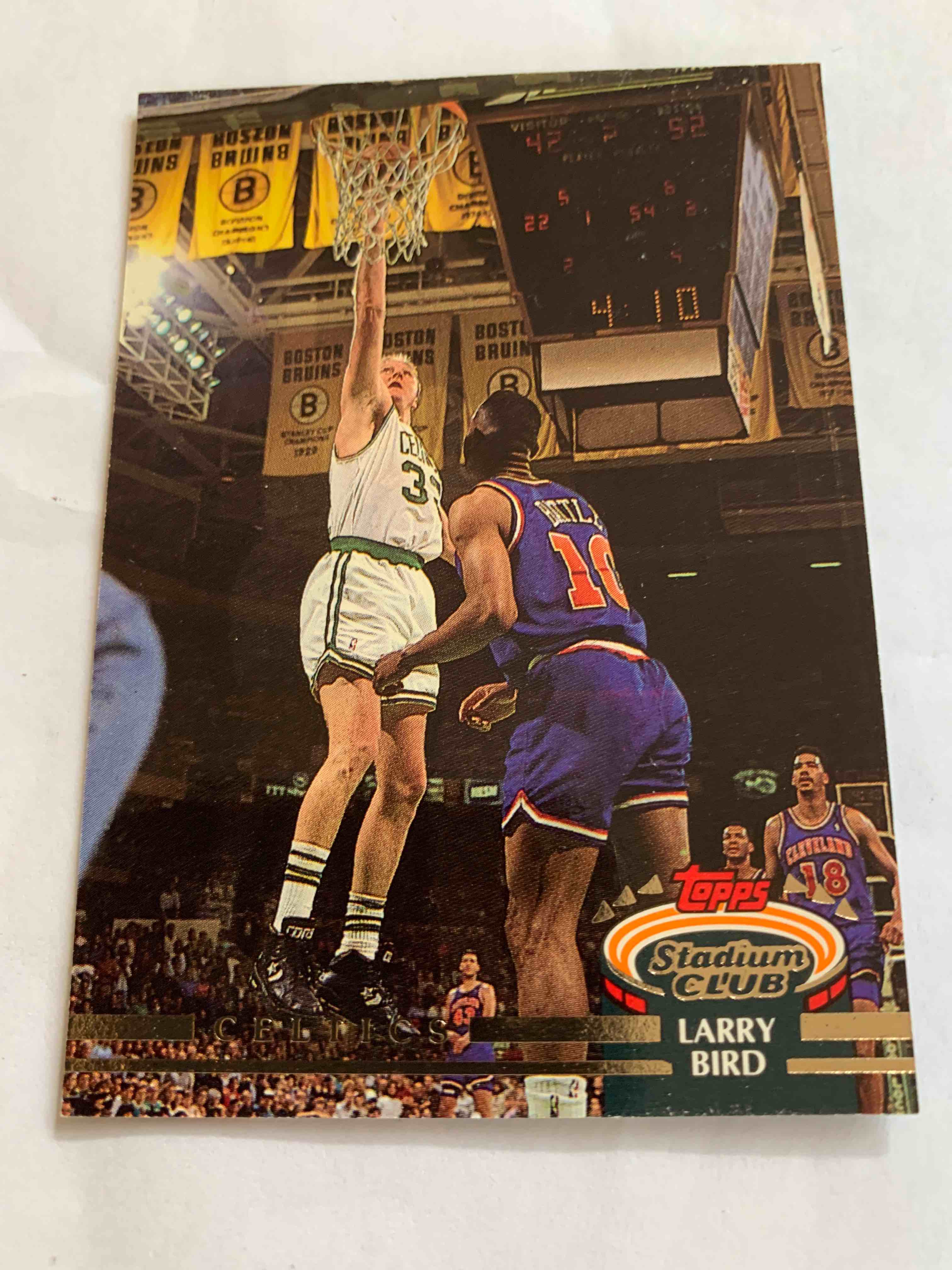 1992 Stadium Club #33, Larry Bird