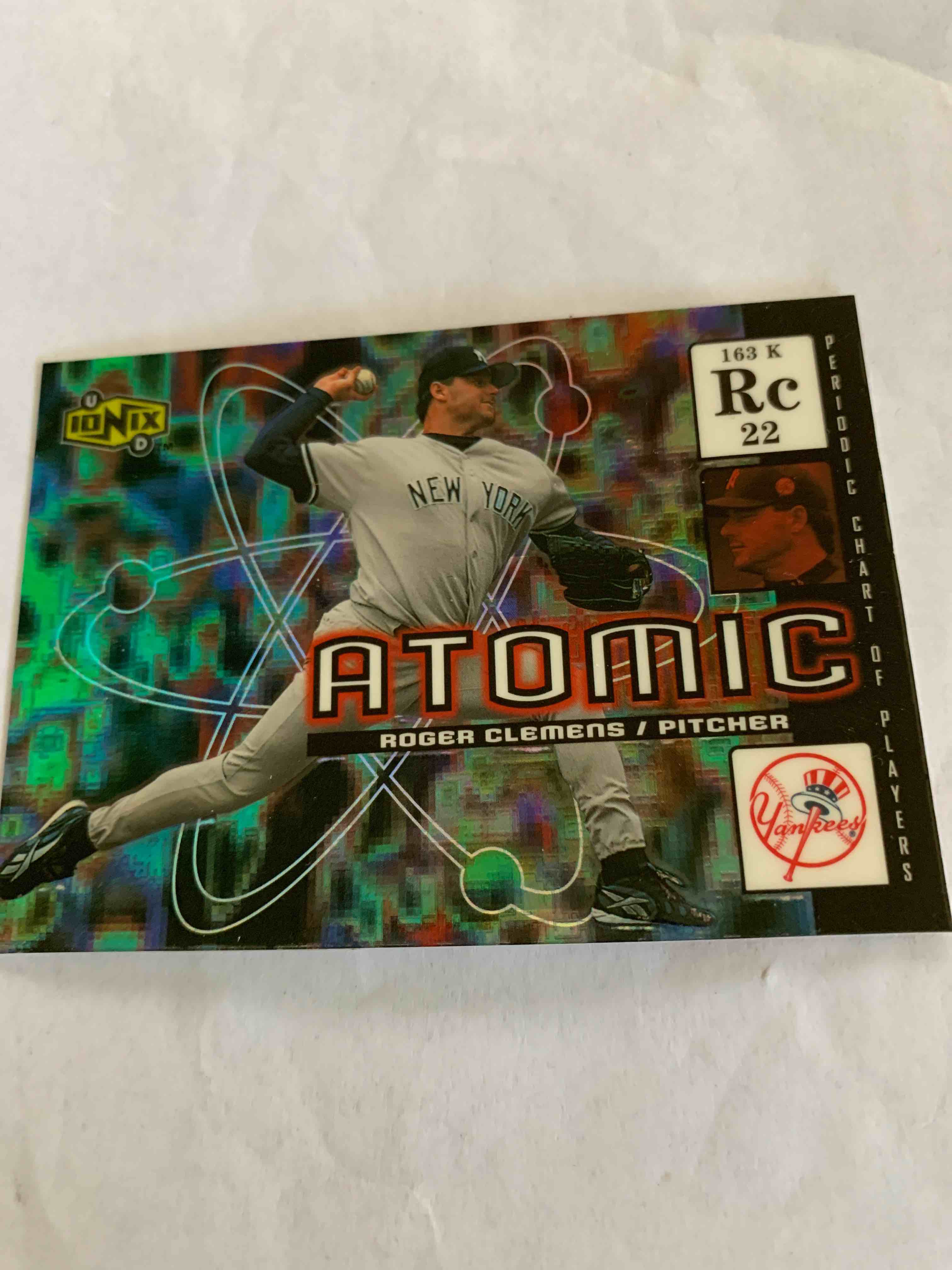 2000 Ionix Atomic #A14, Roger Clemens 