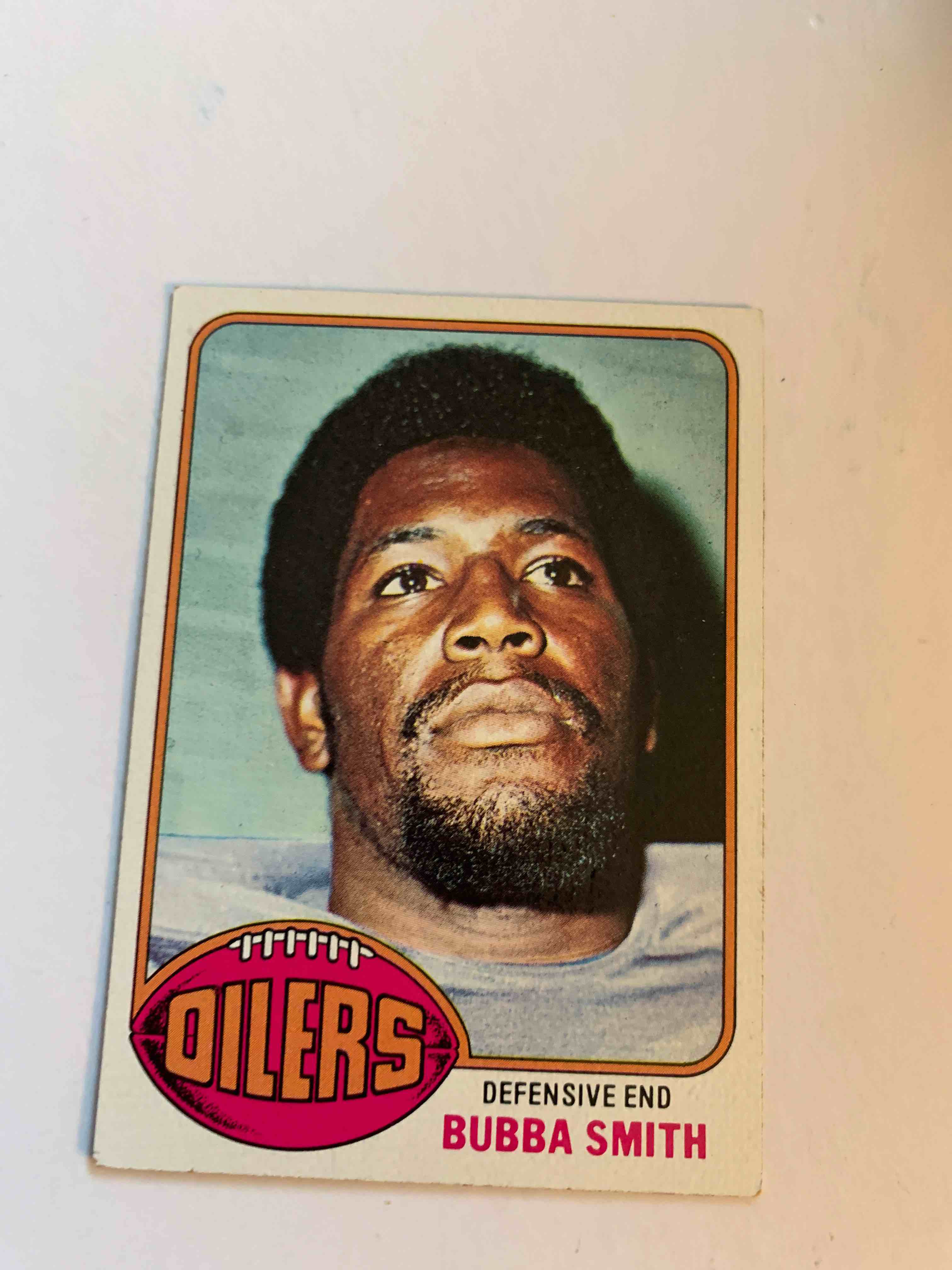1976 Topps Football #377, Bubba Smith 