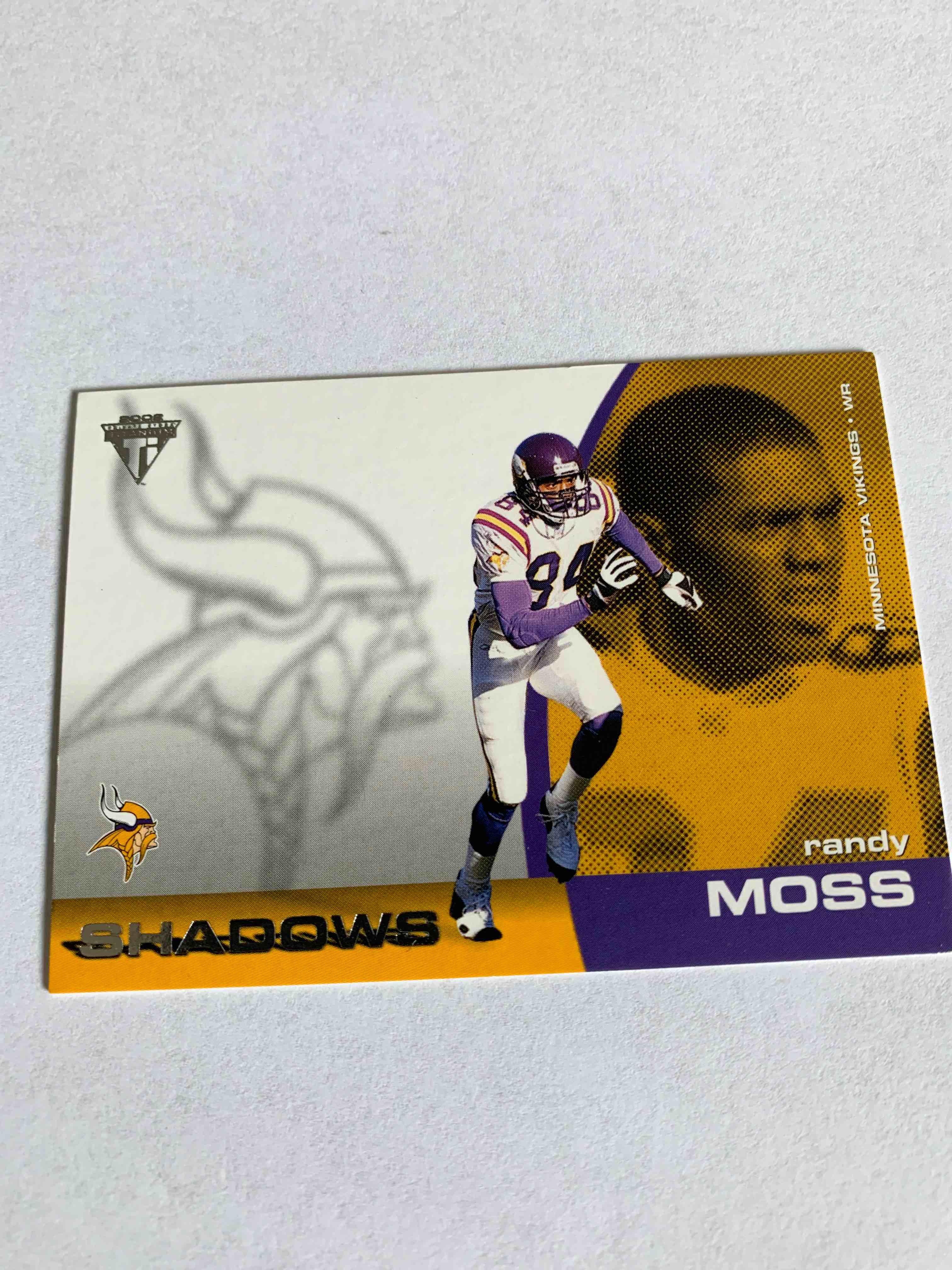 2002 Pacific Titanium #6, Randy Moss
