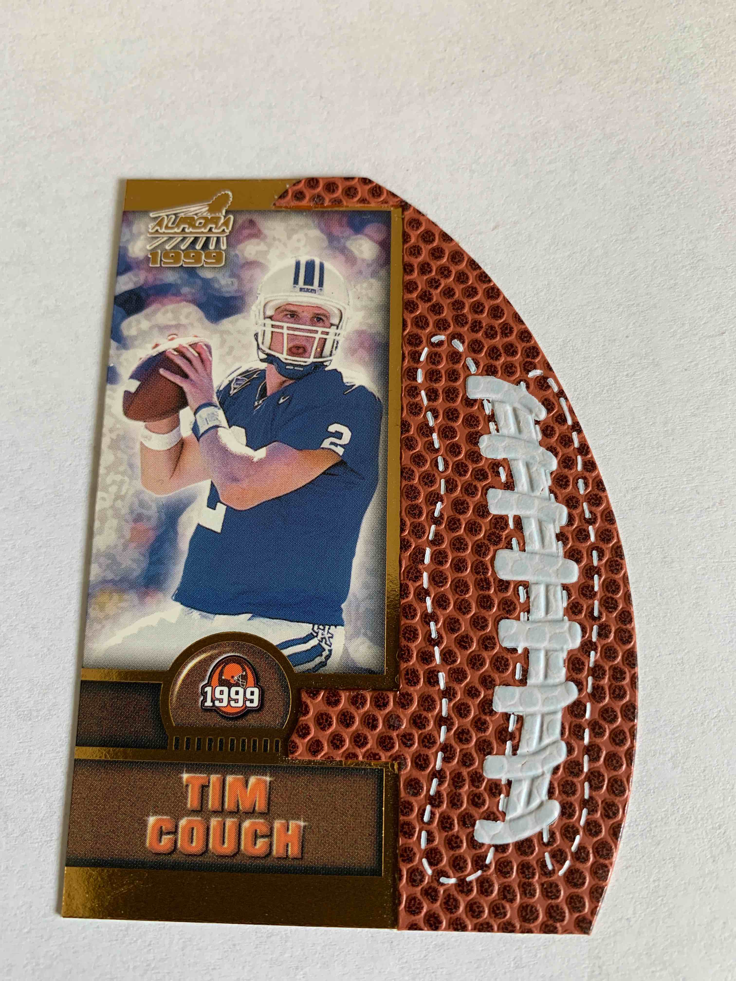 1999 Pacific Aurora #3, Tim Couch Rookie Card 