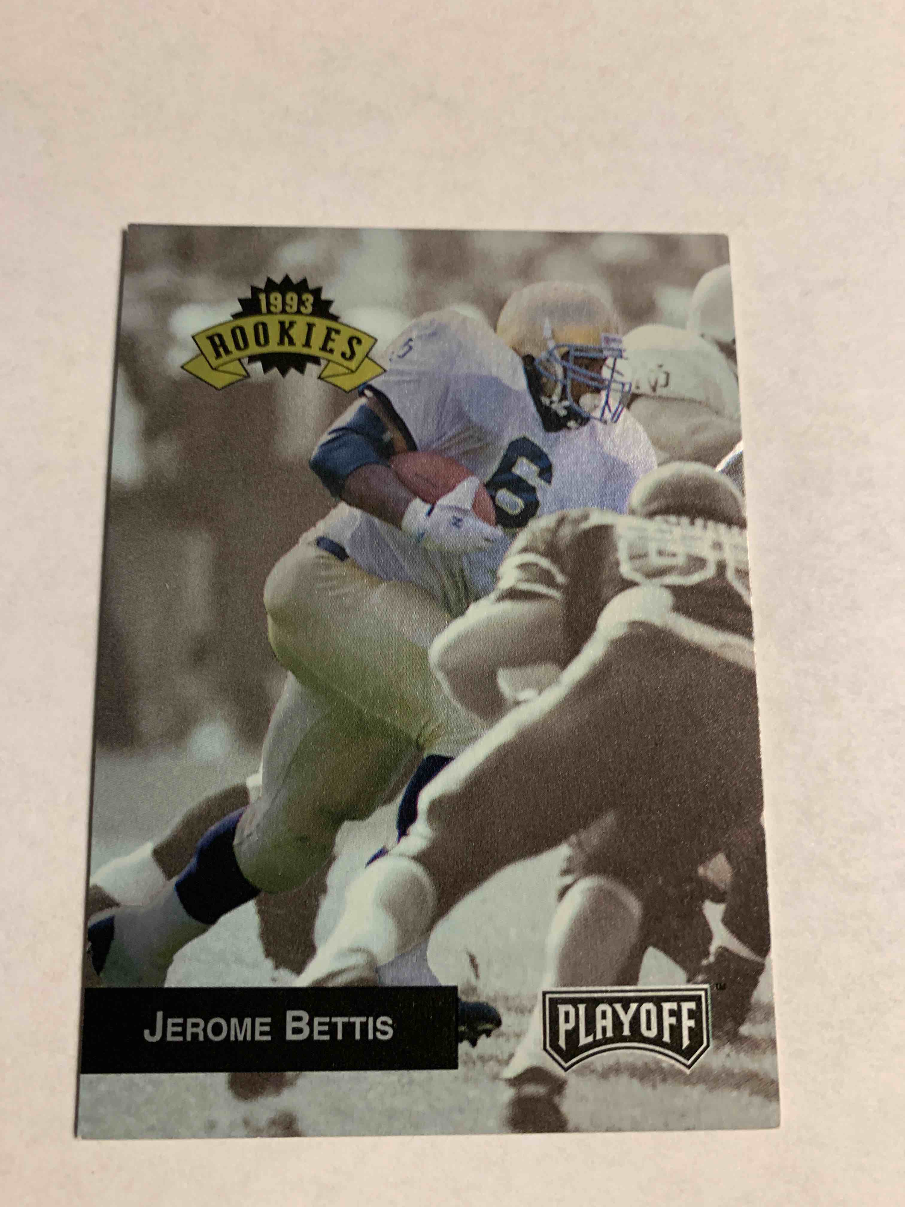 1993 Playoff #294, Jerome Bettis Rookie Card 