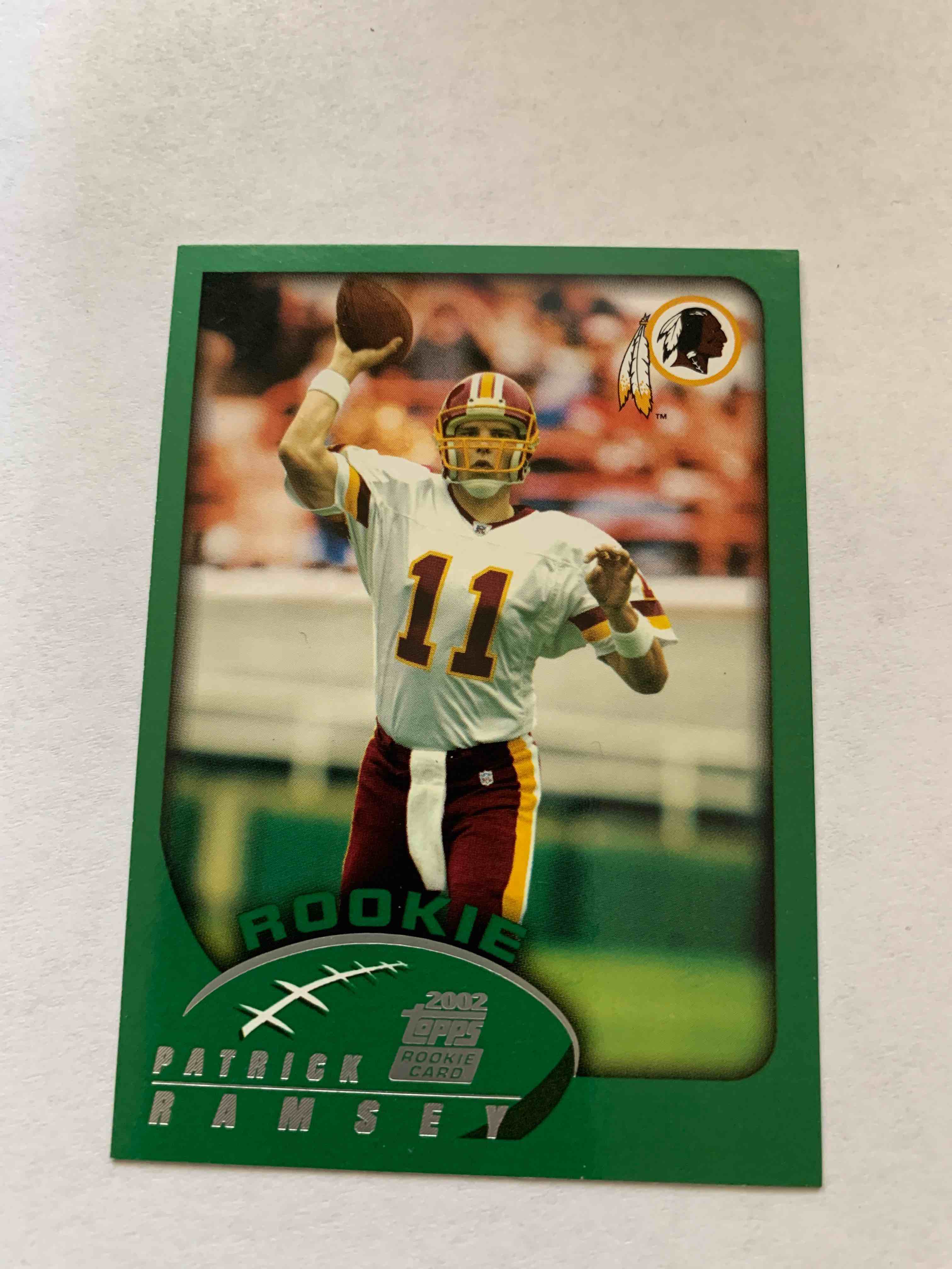 2002 Topps #342, Patrick Ramsey Rookie Card 