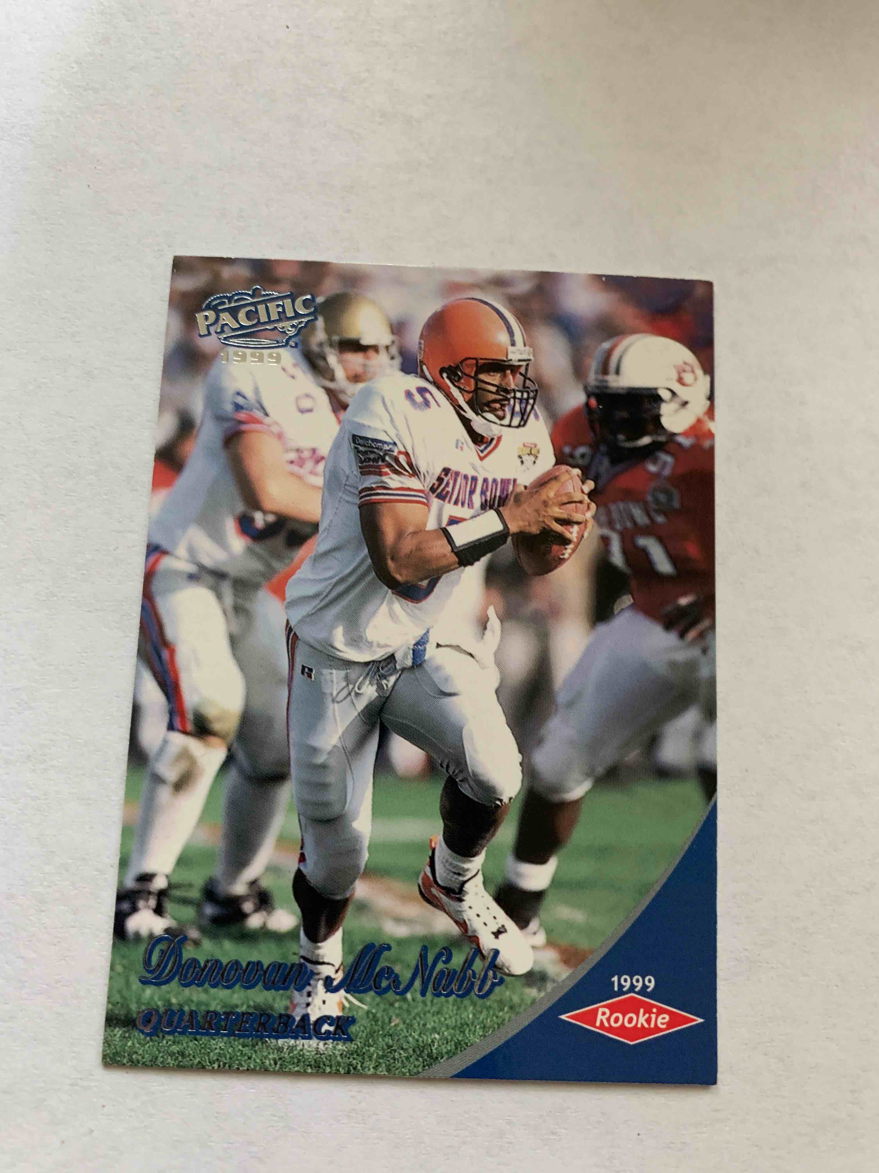 1999 Pacific #441, Donovan McNabb Rookie Card 