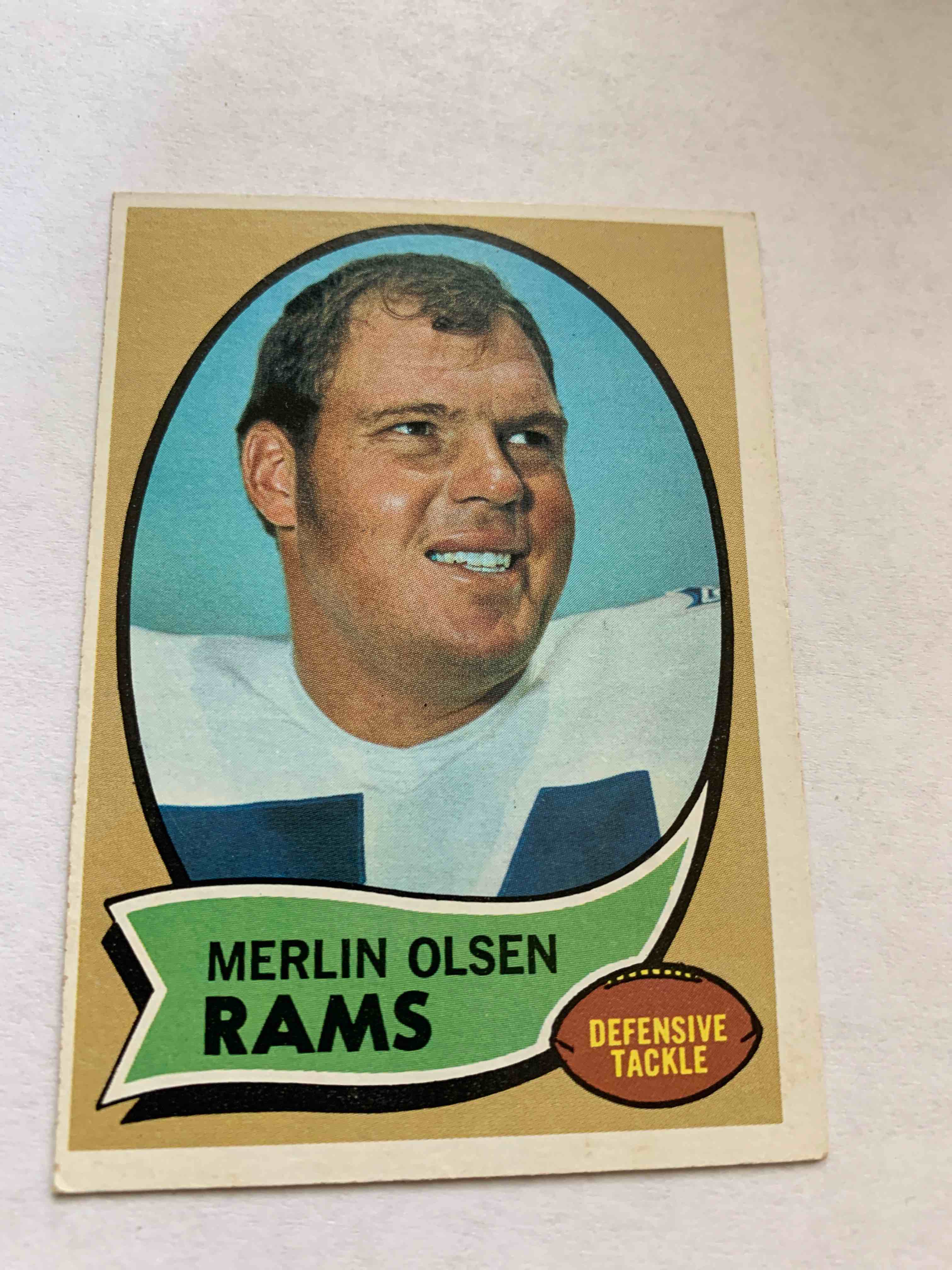 1970 Topps #237, Merlin Olsen