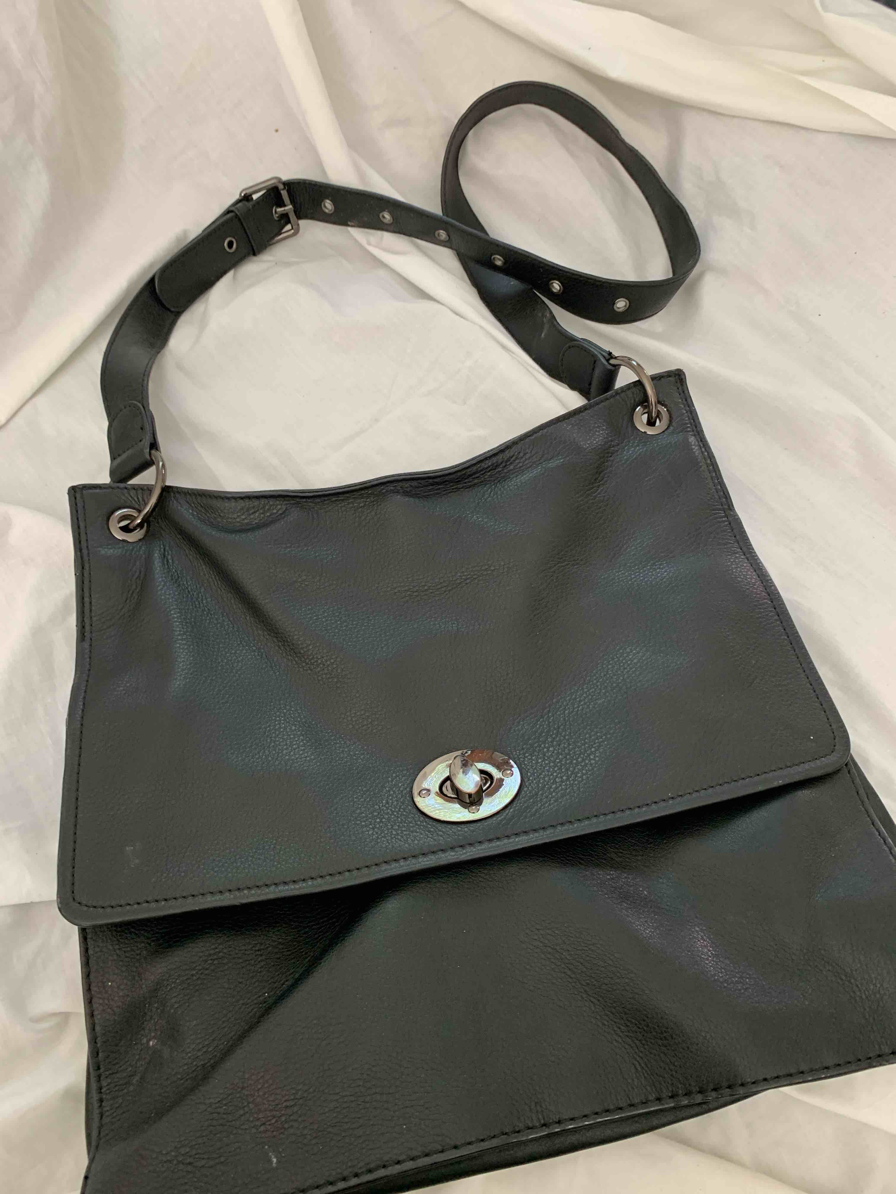 Clements Ribeiro Black Leather Purse 