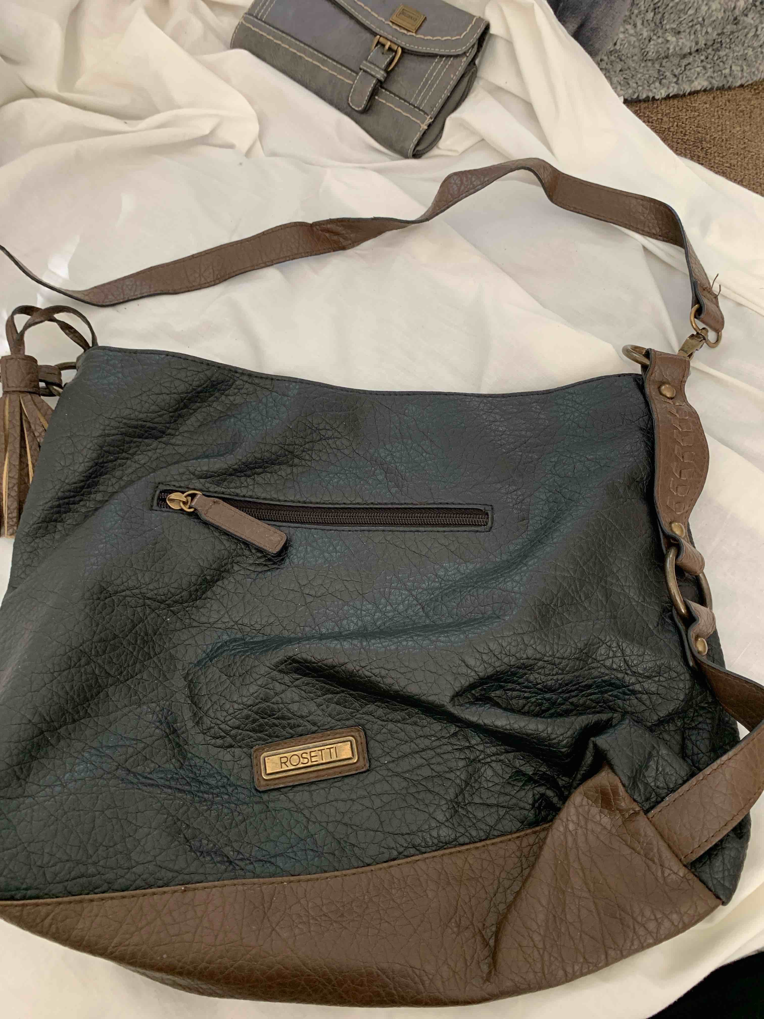 Rossetti Black and Brown Leather Purse 