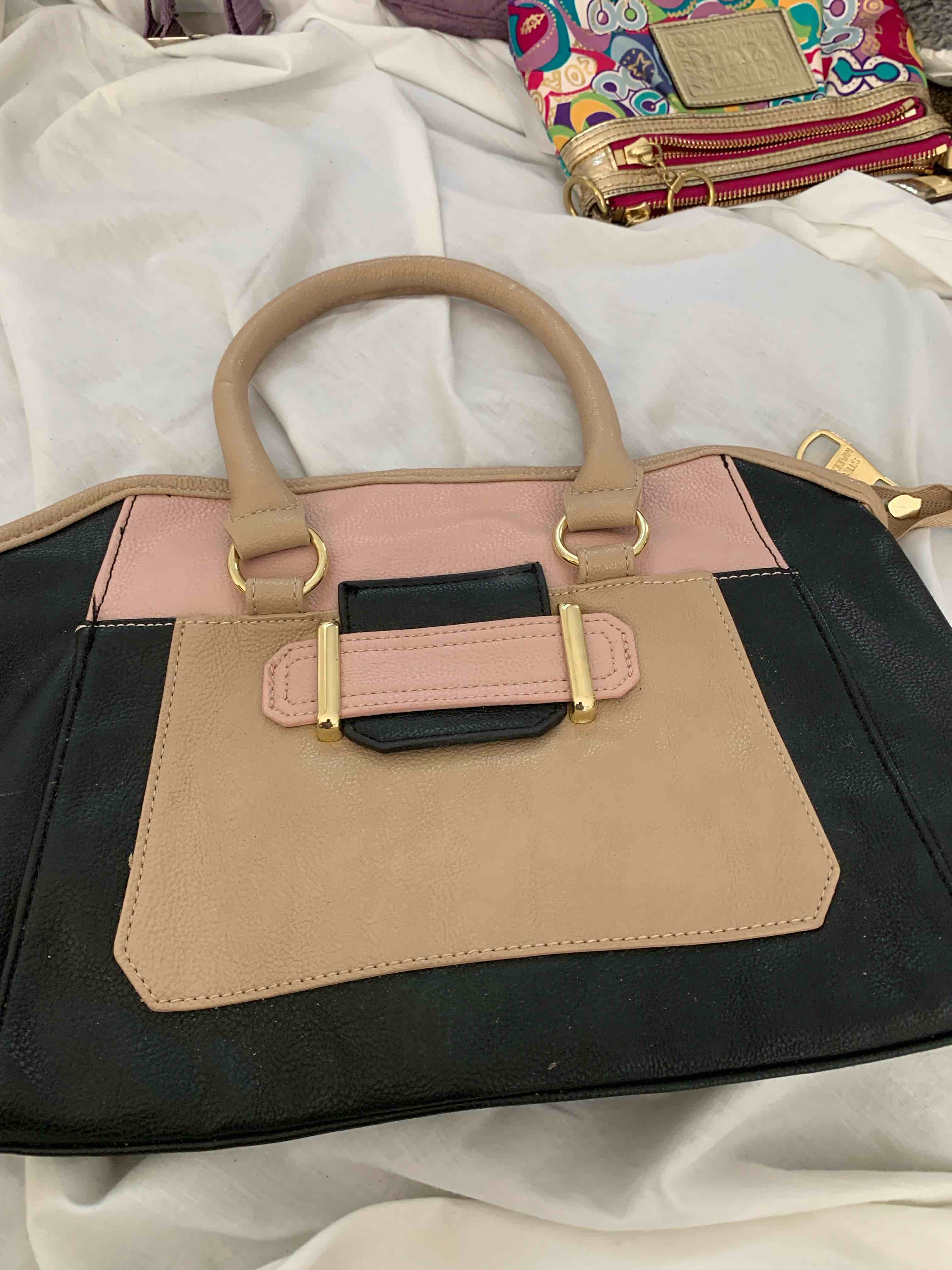 Steve Madden Multi Colored Leather Purse 