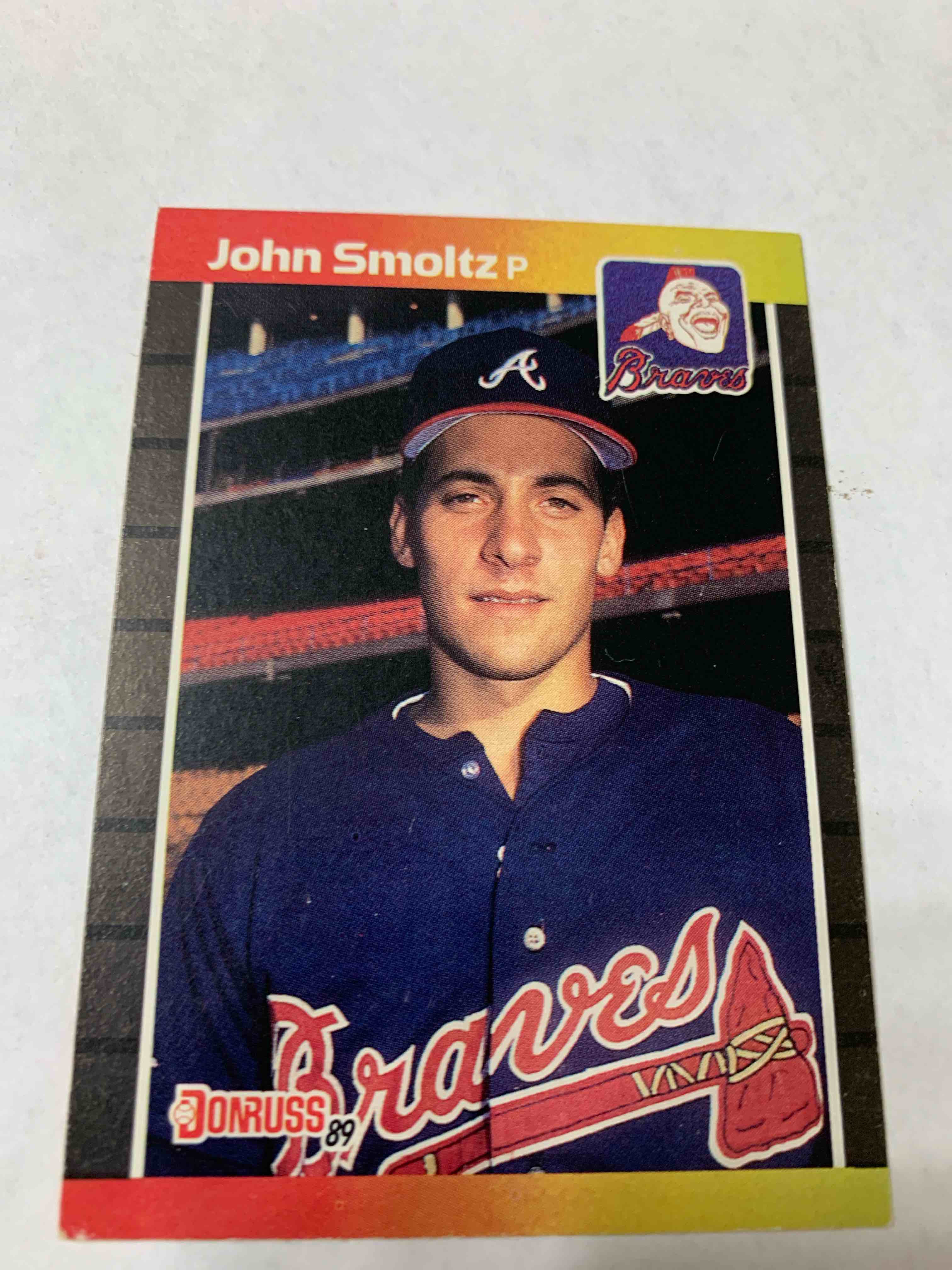 1988 Donruss #642, John Smoltz Rookie Card 