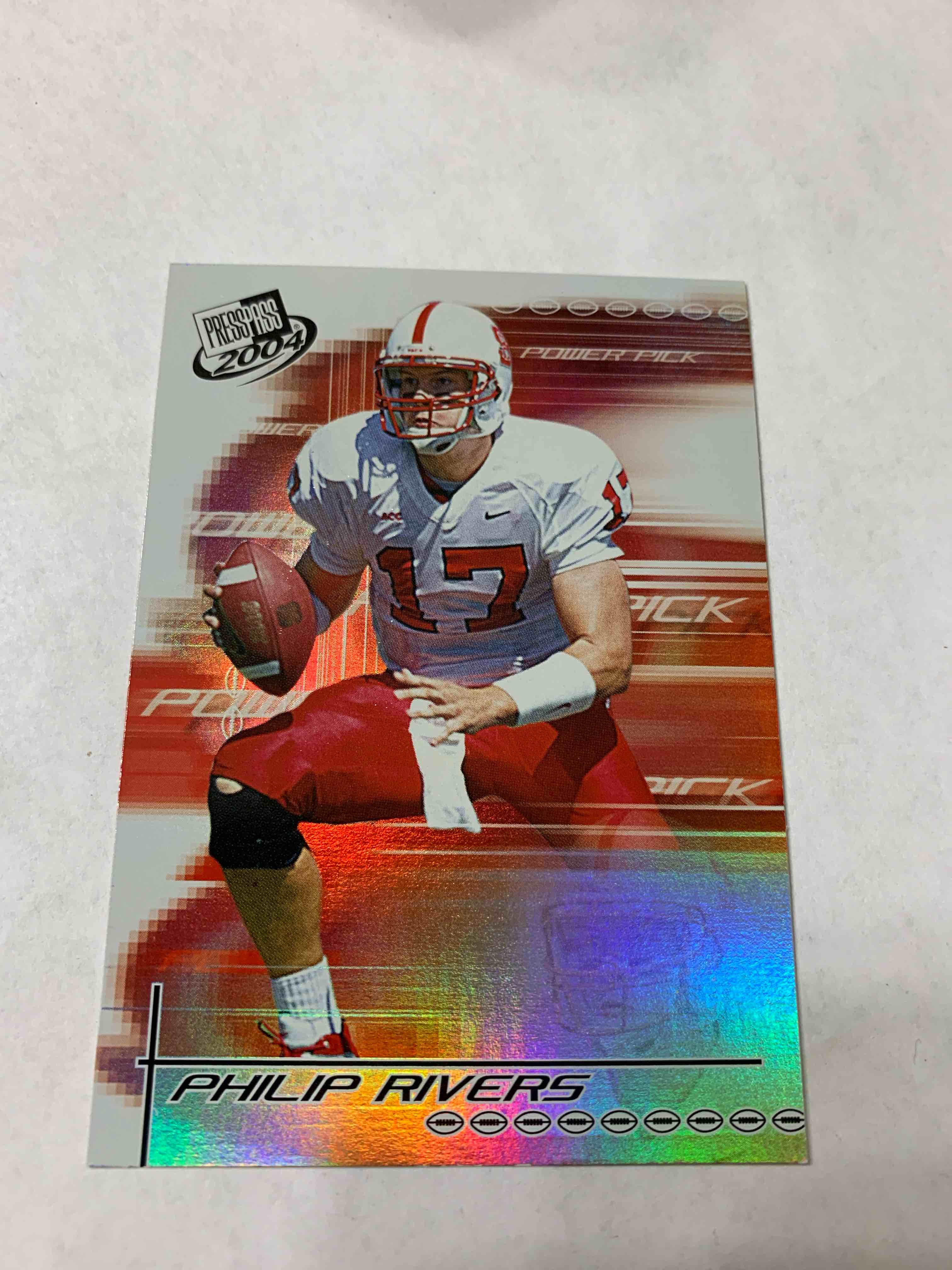 2004 Press Pass #50, Philip Rivers Rookie Card 