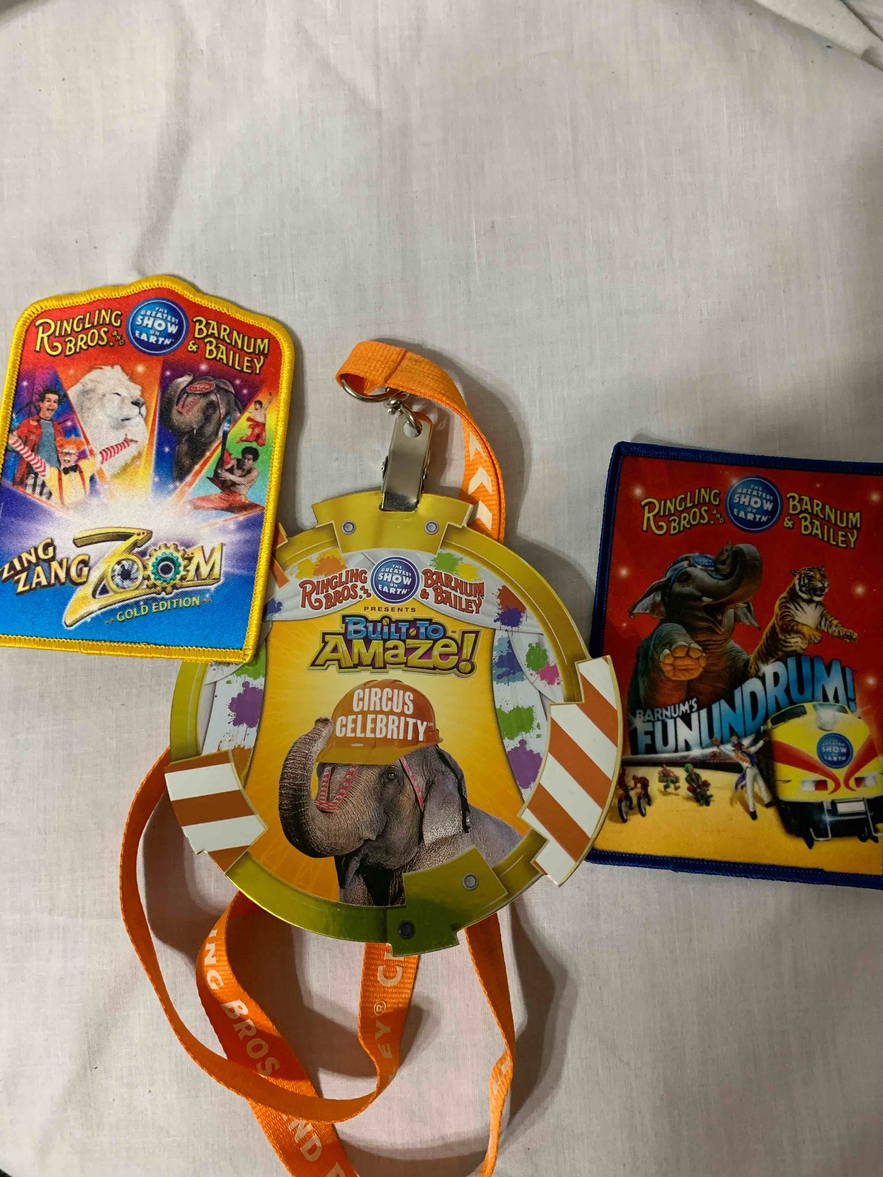 3– Ringling Brothers Circus Souvenirs, 